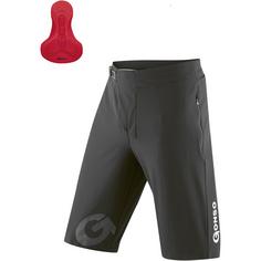 Gonso MTB Sitivo Red Fahrradshorts Herren Schwarz