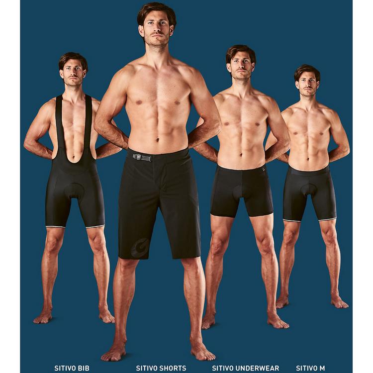 Gonso Gonso MTB Sitivo Red Fahrradshorts Herren - Schwarz - 6 | SportScheck