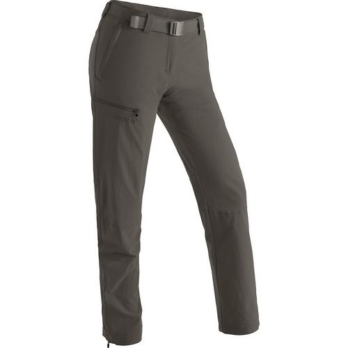 Rückansicht von Maier Sports Inara Slim Trekkinghose Damen Grau