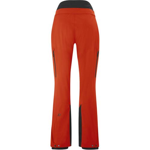 Rückansicht von Maier Sports Liland P3 Trekkinghose Damen Fire Red