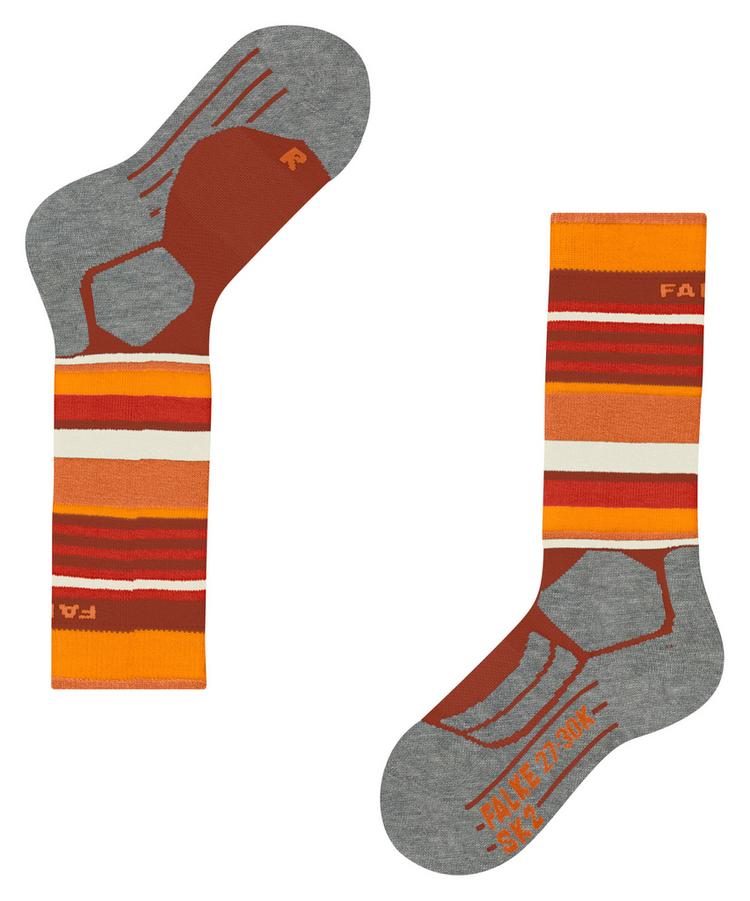 Falke Falke SK2 Intermediate Ski Socken Kinder - carrot orange (8951) - 2 | SportScheck