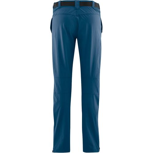 Rückansicht von Maier Sports Inara Slim Trekkinghose Damen Blau