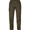 FJ&Auml;LLR&Auml;VEN Karla Pro Trousers Curved Trekkinghose Damen - Dunkeloliv