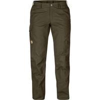 FJ&Auml;LLR&Auml;VEN Karla Pro Trousers Curved Trekkinghose Damen - Dunkeloliv