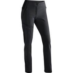 Maier Sports Latit Slim Vario Trekkinghose Damen Schwarz