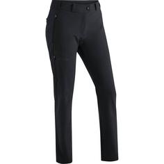 Maier Sports Latit Slim Trekkinghose Damen Schwarz