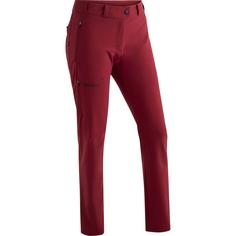 Maier Sports Latit Slim Trekkinghose Damen Bordeaux
