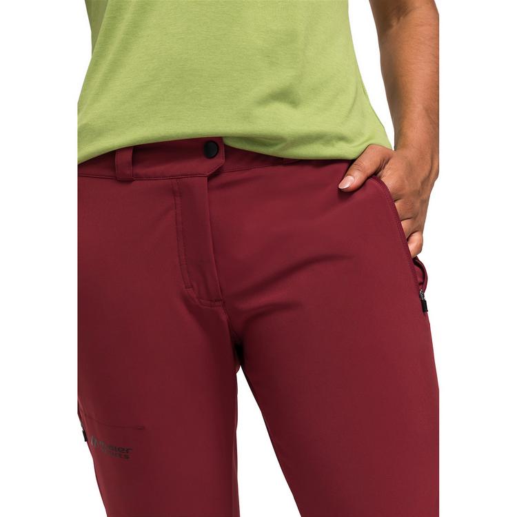 Maier Sports Maier Sports Latit Slim Trekkinghose Damen - Bordeaux - 10 | SportScheck