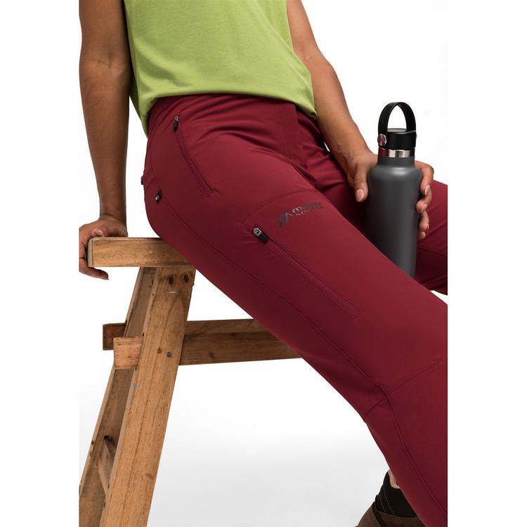 Maier Sports Maier Sports Latit Slim Trekkinghose Damen - Bordeaux - 13 | SportScheck