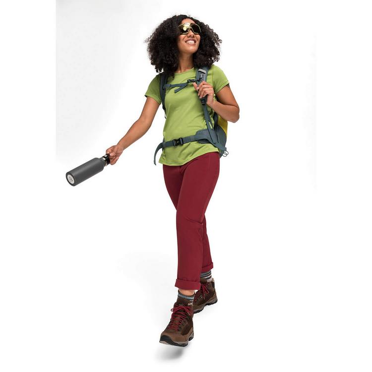 Maier Sports Maier Sports Latit Slim Trekkinghose Damen - Bordeaux - 14 | SportScheck