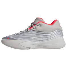 adidas Dame X Schuhe Basketballschuhe Silver Metallic / Grey Two / Lucid Red