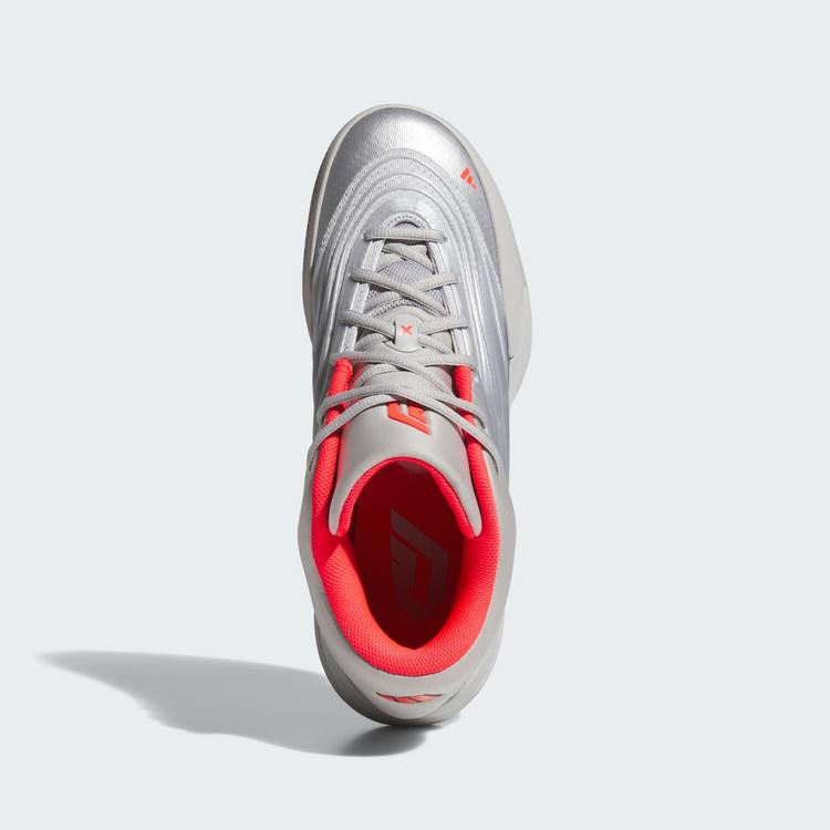 adidas adidas Dame X Schuh Basketballschuhe - Silver Metallic / Grey Two / Lucid Red - 1 | SportScheck