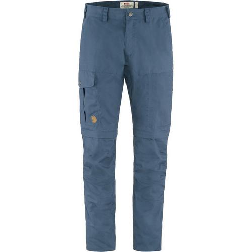 Rückansicht von FJÄLLRÄVEN Karl Pro Zip-off Trousers Trekkinghose Herren Indigo