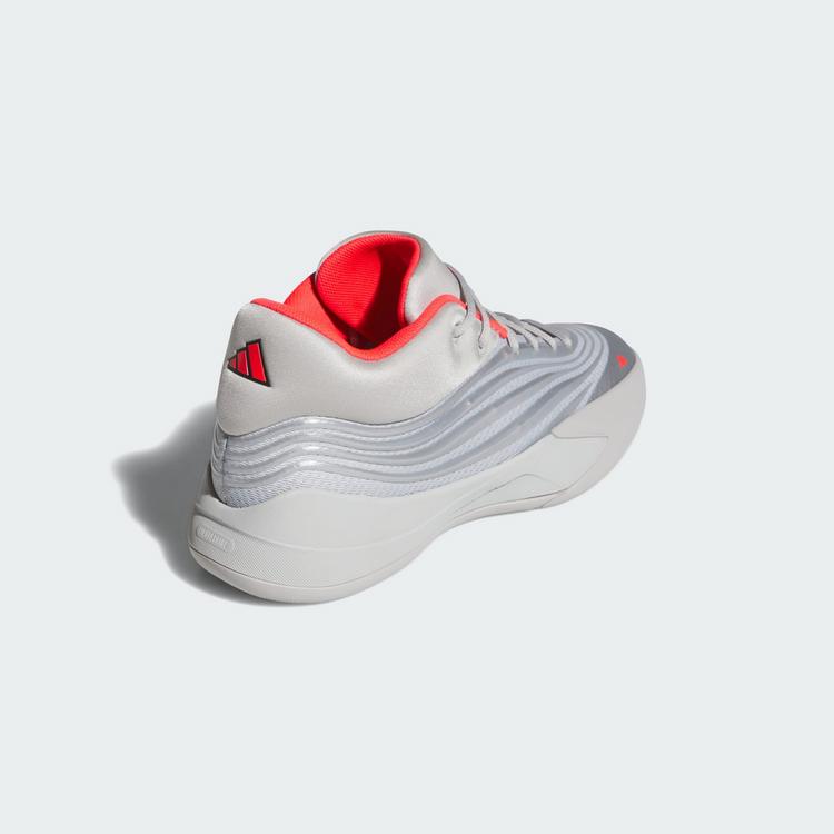 adidas adidas Dame X Schuh Basketballschuhe - Silver Metallic / Grey Two / Lucid Red - 4 | SportScheck