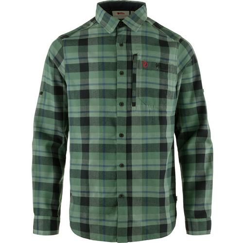 Rückansicht von FJ&Auml;LLR&Auml;VEN Fj&auml;llglim Outdoorhemd Herren Marine