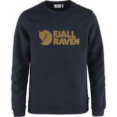 FJ&Auml;LLR&Auml;VEN Fj&auml;llr&auml;ven Logo Sweater Langarmshirt Herren Marine