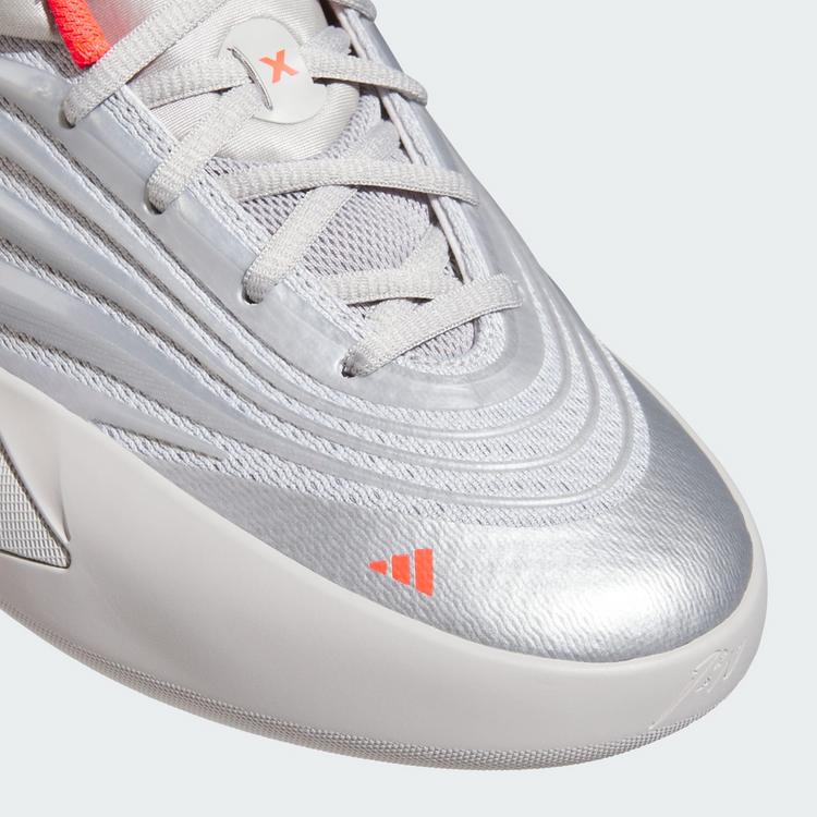 adidas adidas Dame X Schuh Basketballschuhe - Silver Metallic / Grey Two / Lucid Red - 6 | SportScheck