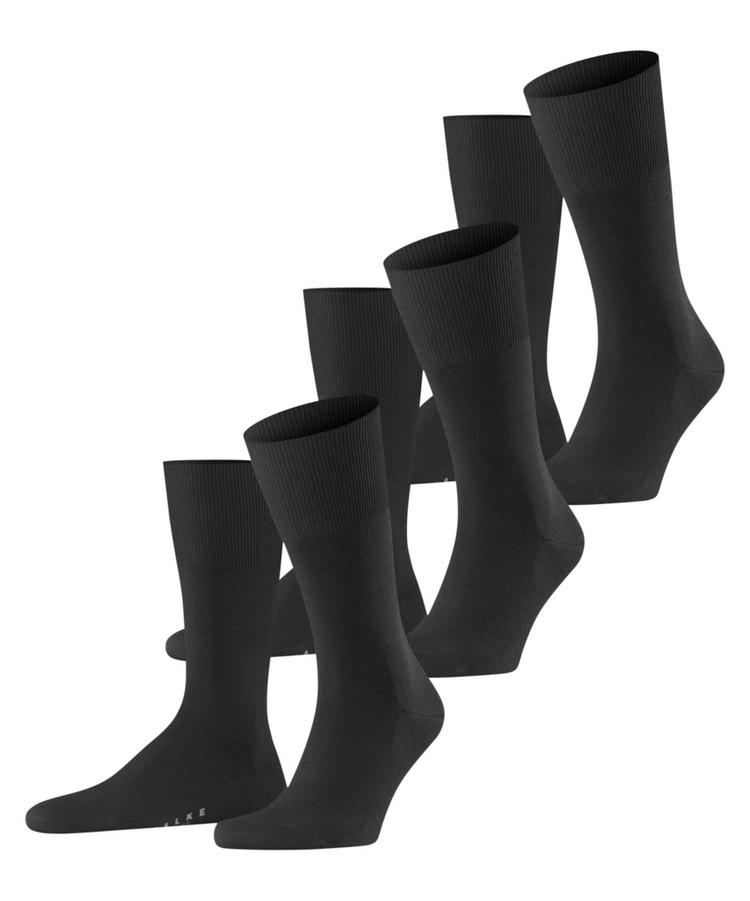 Falke Falke Airport Bundle 3P SO Socken Herren - black (3000) - 0 | SportScheck