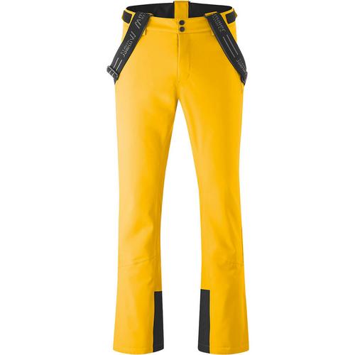 Rückansicht von Maier Sports Anton slim Skihose Herren Gelb