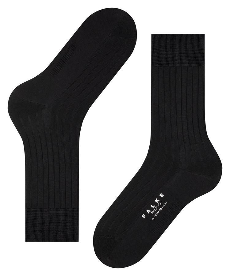 Falke Falke Milano SO Socken Herren - black (3000) - 2 | SportScheck