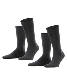 ESPRIT Basic Wool SO 2-Pack Freizeitsocken Herren anthra.mel (3080)