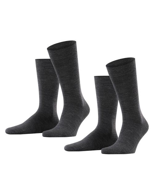 ESPRIT Basic Wool SO 2-Pack Socken Herren