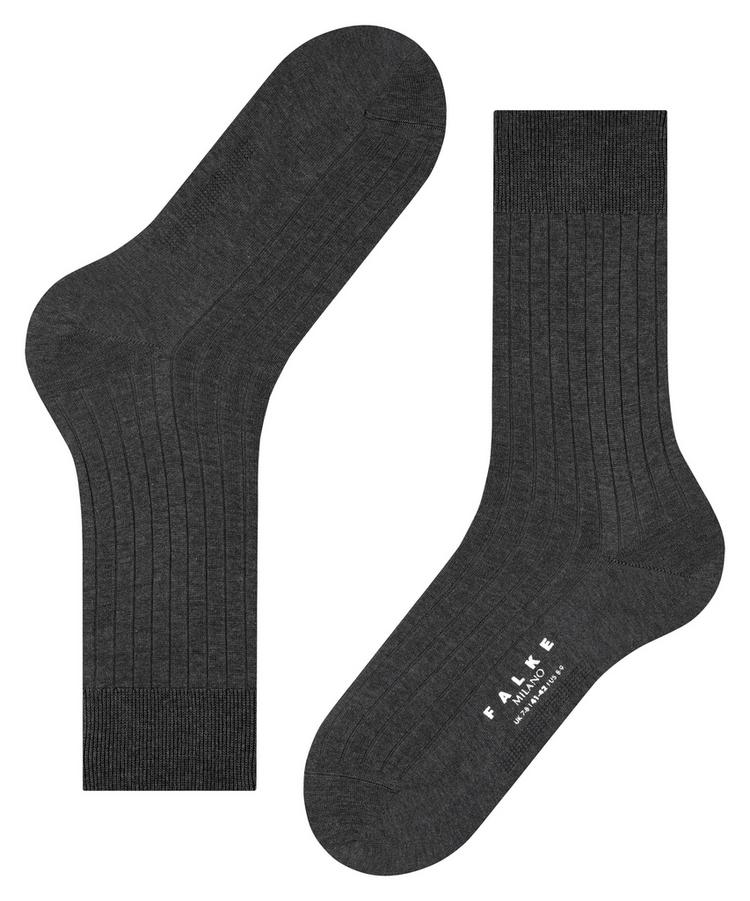 Falke Falke Milano SO Socken Herren - anthracite mel. (3190) - 2 | SportScheck