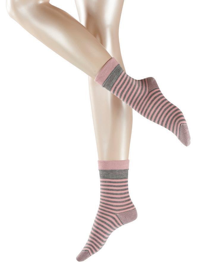 ESPRIT ESPRIT Fold Stripe SO Socken Damen - light greymel. (3390) - 0 | SportScheck