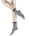 ESPRIT Fold Stripe SO Socken Damen - marine (6120)