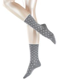 ESPRIT Melange Dot SO Freizeitsocken Damen light greymel. (3390)