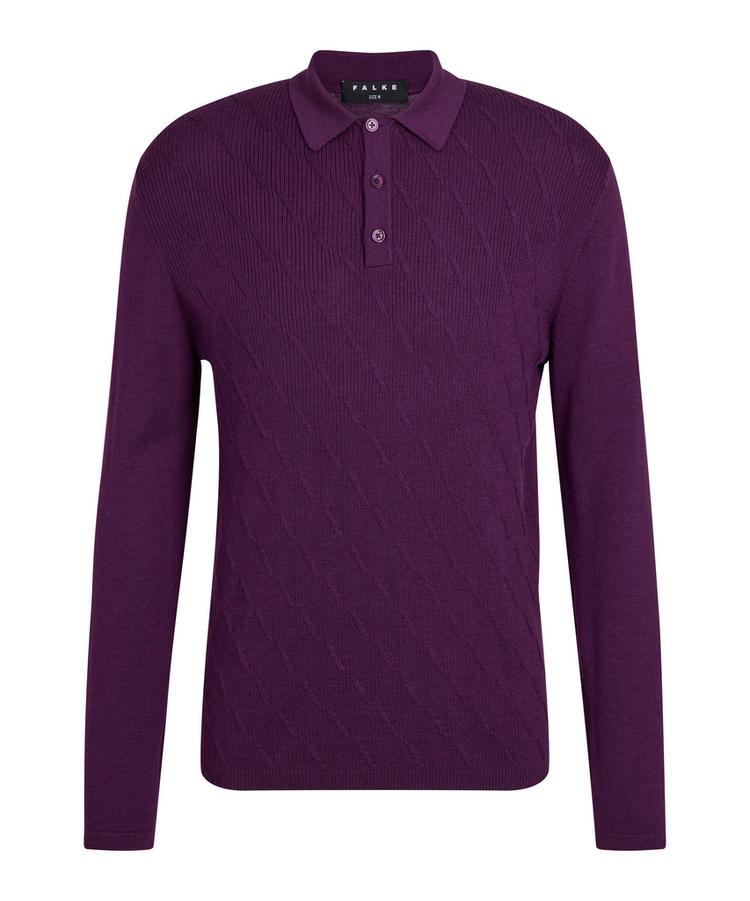 Falke Falke Strickpullover Herren - aubergine (8282) - 0 | SportScheck
