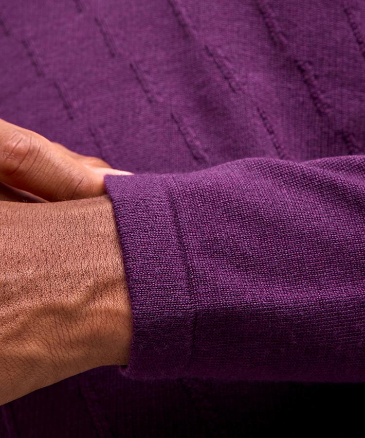 Falke Falke Strickpullover Herren - aubergine (8282) - 2 | SportScheck