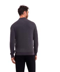 Rückansicht von Falke Jacke Herren asphalt mel. (3182)