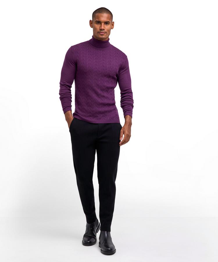 Falke Falke Strickpullover Herren - aubergine (8282) - 1 | SportScheck