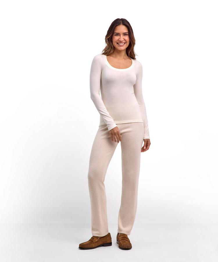 Falke Falke T-Shirt Damen - off-white (2040) - 1 | SportScheck