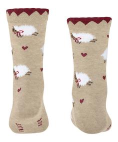 Rückansicht von Falke Freizeitsocken Kinder sand mel. (4650)