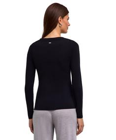Rückansicht von Falke T-Shirt Damen black (3000)