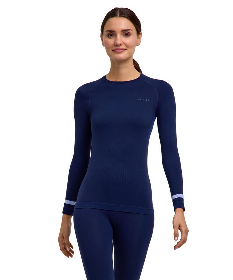 Falke Falke W Longsleeved Shirt Trend w Funktionsshirt Damen - space blue (6116) - 0 | SportScheck