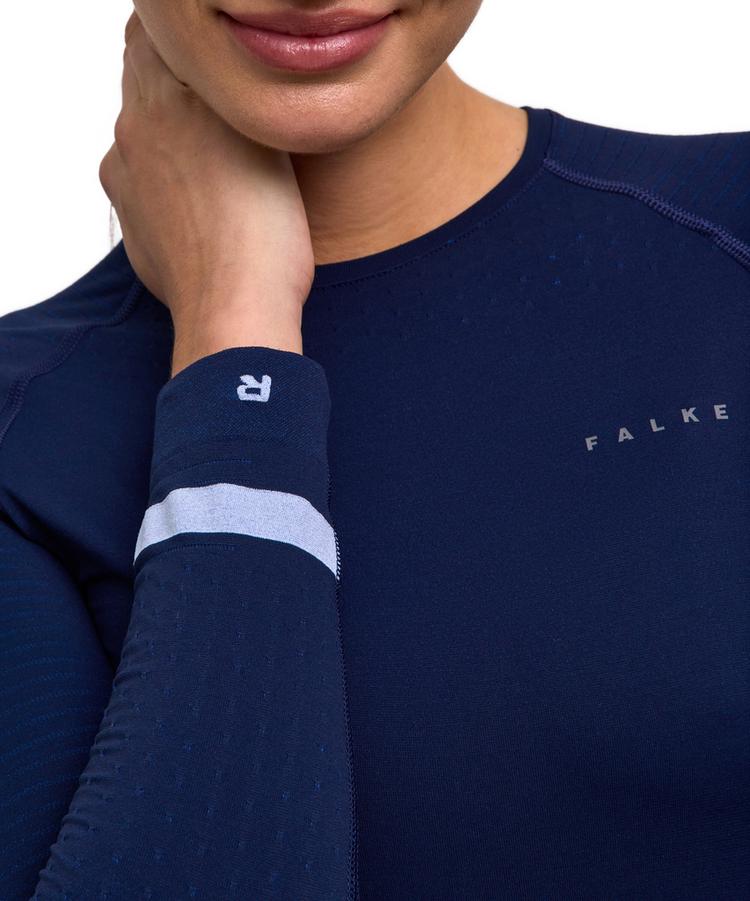Falke Falke W Longsleeved Shirt Trend w Funktionsshirt Damen - space blue (6116) - 2 | SportScheck