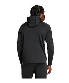 Rückansicht von adidas Tiro 25 Training Sweatshirt Trainingsanzug Herren schwarzweiss