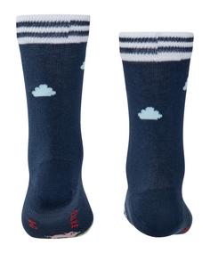 Rückansicht von Falke Freizeitsocken Kinder space blue (6116)