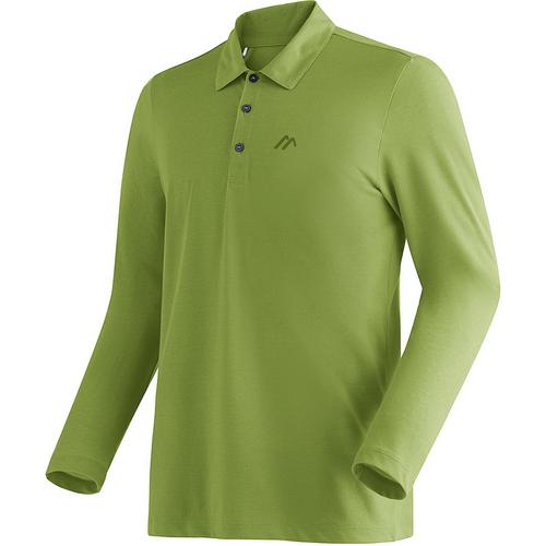 Maier Sports Long Pique Polo M Poloshirt Herren