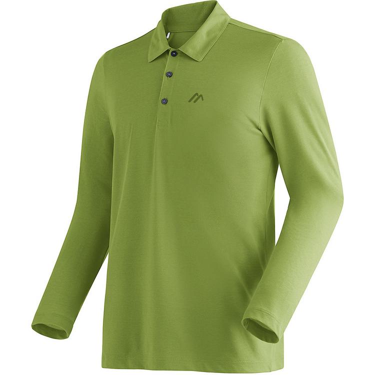 Maier Sports Maier Sports Long Pique Polo M Poloshirt Herren - Gr&uuml;n - 0 | SportScheck