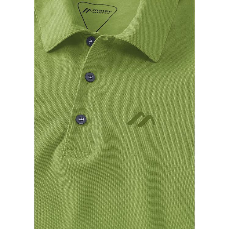 Maier Sports Maier Sports Long Pique Polo M Poloshirt Herren - Gr&uuml;n - 1 | SportScheck