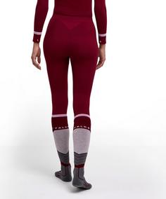Rückansicht von Falke Leggings Damen merlot (8117)
