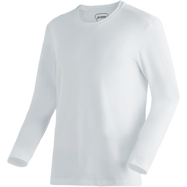 Maier Sports Maier Sports Tight Long Tee M Langarmshirt Herren - Wei&szlig; - 0 | SportScheck