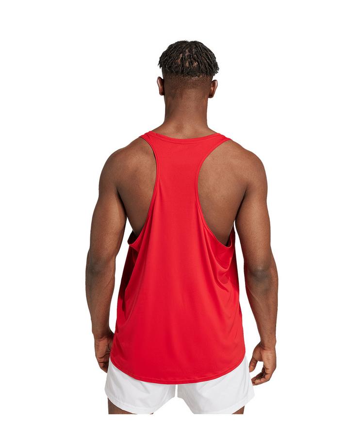 adidas adidas Adizero Tanktop Wei&szlig; Laufshirt Herren - rot - 0 | SportScheck