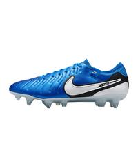 Nike Tiempo Legend X Elite SG Max Voltage Fu&szlig;ballschuhe - blauweiss