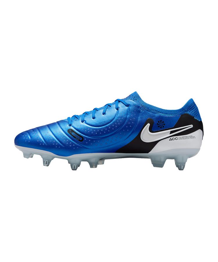 Nike Nike Tiempo Legend X Elite SG Max Voltage Fu&szlig;ballschuhe - blauweiss - 0 | SportScheck