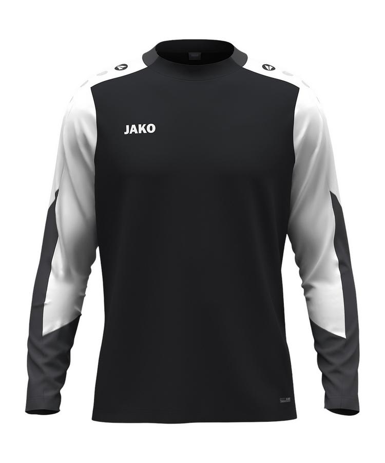 JAKO JAKO Dynamic Sweatshirt Kids Funktionssweatshirt Kinder - schwarzweissgrau - 0 | SportScheck